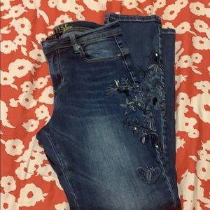 Cartise Embellished Jeans Sz 6